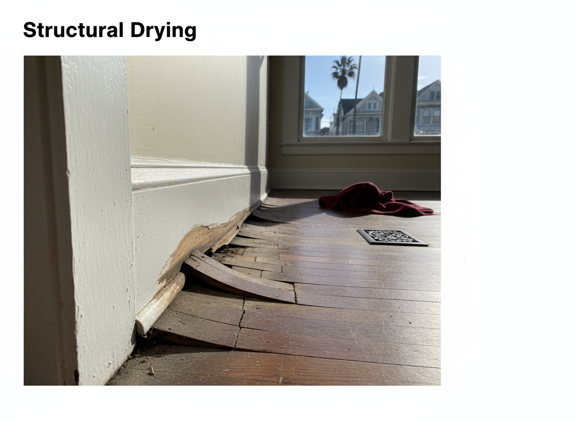 When Structural Drying May Be Needed