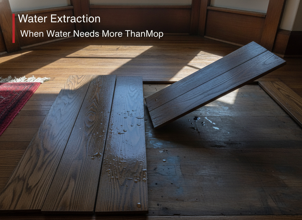 When Water Needs More Than a Mop