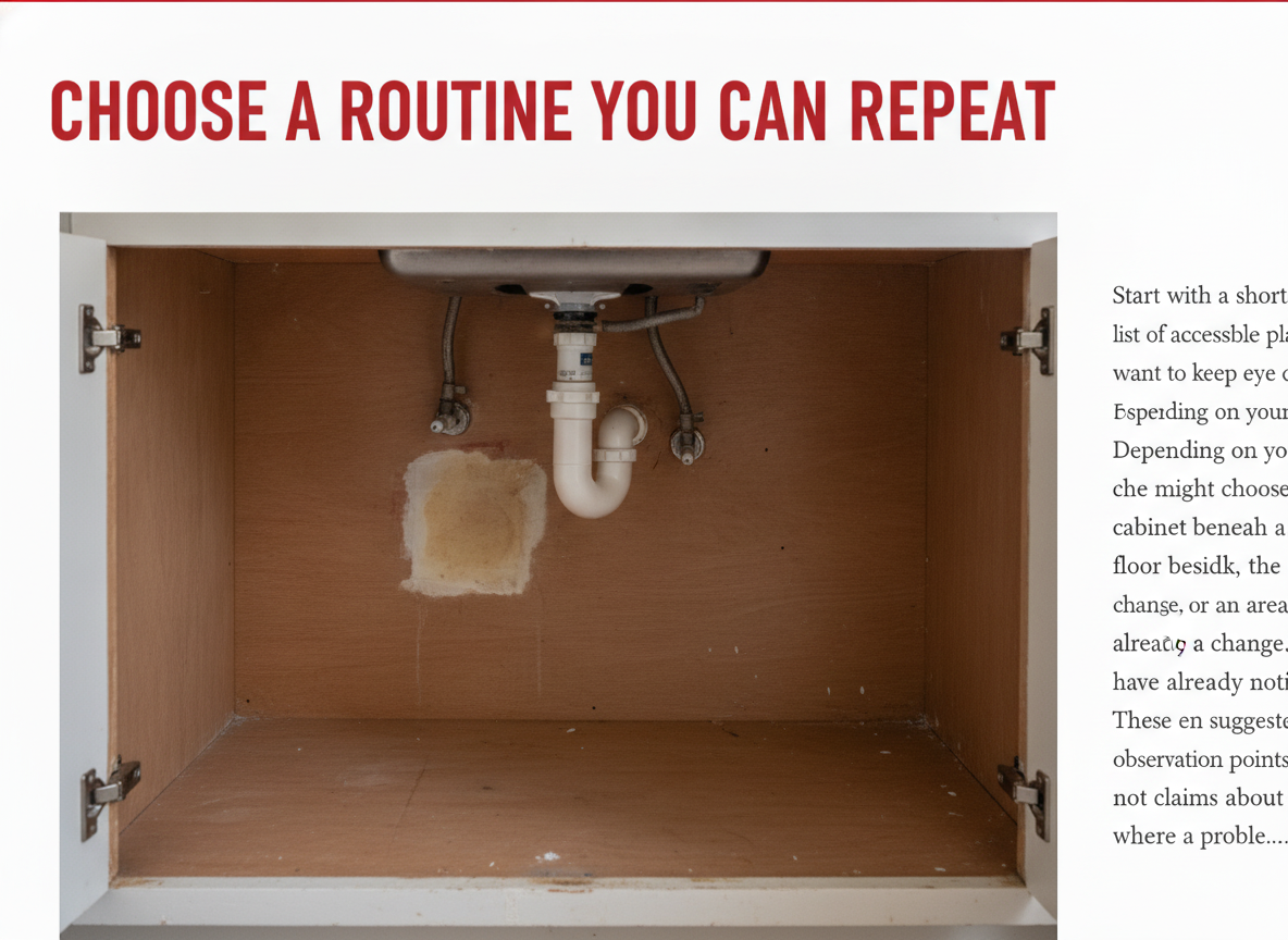 Choose a Routine You Can Repeat