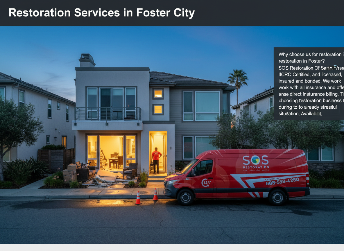 Why choose us for restoration in Foster City?