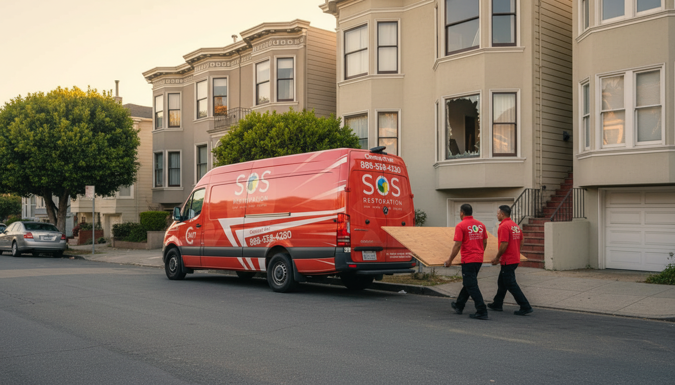 What Does Emergency Board-Up Involve?